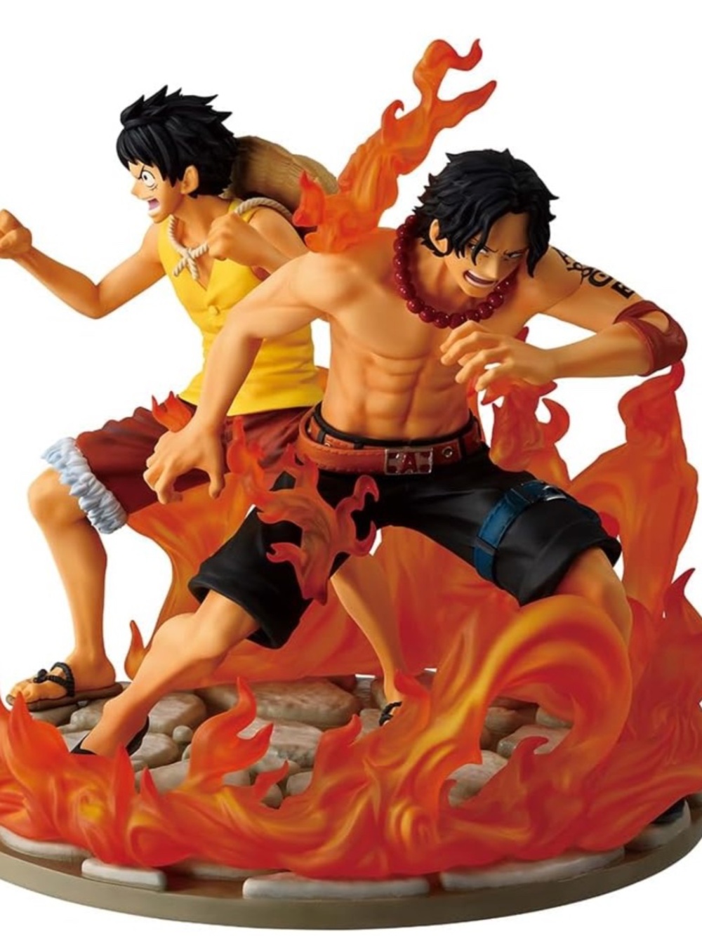 Ace and Luffy (Dramatic Memories) "One Piece", Revible Moment Ichibansho Figure